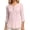 Light Pink, variant on Fgnfyis T Shirts For Women Summer 3/4 Sleeve V Neck Long Sleeved Casual Loose Fitting Solid Color Top Womens Long Sleeve Tops Light Pink M
