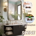 thumbnail image 3 of Wooden Stool Tray Small Base Kitchen Sink Modern Bathroom Decor Pedestal Stand for Plants, 3 of 6