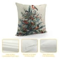 thumbnail image 4 of COMIO Christmas Pillow Covers, Christmas Decorative Pillow Cover for Couch Sofa Bed Cardinal Brids Design, Xmas Decoration Farmhouse Cushion Covers Winter Holiday Decor for Home, 4 of 5
