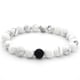 thumbnail image 1 of Pulseras para mujer, regalos para mujeres, hombres y mujeres, pulsera elástica de ágata con cuentas de chakra de 8 mm y cristal., 1 of 3