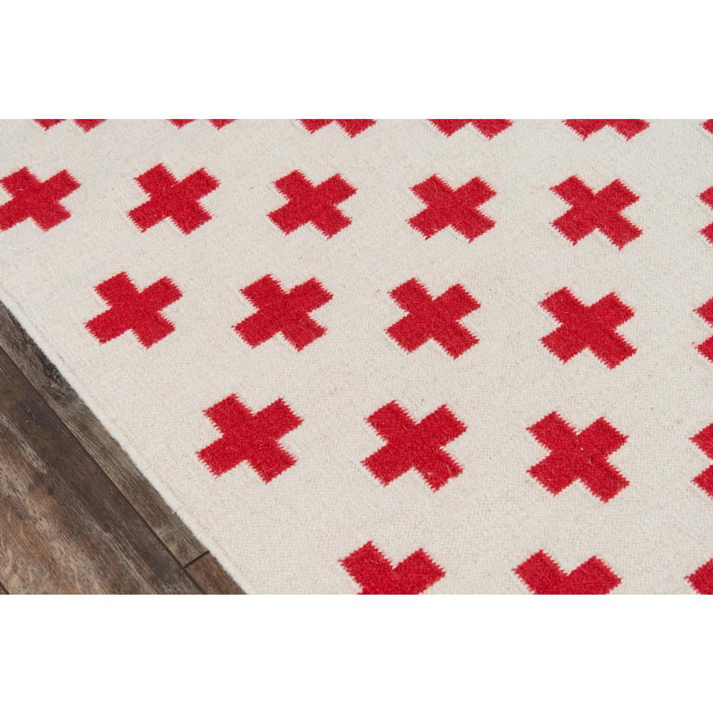 Novogratz by Momeni Topanga Lucille Flat Weave Ivory Wool Rug 5' X 7'6"