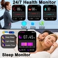 thumbnail image 3 of Reloj inteligente LICYAPO 2.01 HD para mujeres y hombres, rastreador de actividad física, 3 of 7
