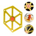 thumbnail image 3 of Aluminio Aleación de la regla Hexagon Hexagon Regla Herramienta de medición ajustable, 3 of 7