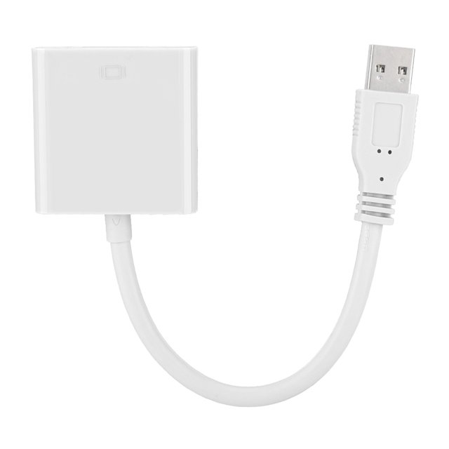 Adaptador USB 3.0 a VGA ANGGREK compatible con Windows 7/8