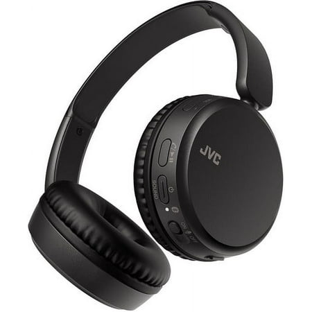 JVC - Lightweight Wireless Headphones - Black
