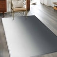 thumbnail image 2 of Gray Gradient Washable Area Rug 4x6 Low-Profile Large Area Rugs with Non Slip Backing Indoor Floor Carpet for Entrance Living Room Bedroom Home Office, 2 of 9