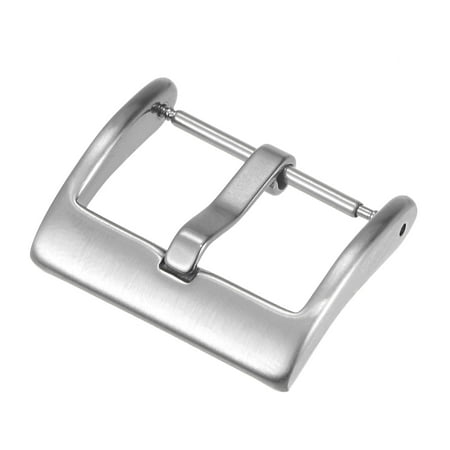 

Uxcell Watch Brushed Stainless Steel Broadside Type Buckle for 20mm Width Watch Bands
