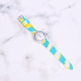 thumbnail image 4 of EeaseMX Hermoso reloj de silicona con camuflaje y diamantes para mujer (blanco), 4 of 7