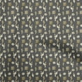 thumbnail image 1 of oneOone Cotton Flex Gray Fabric Cactus Dress Material Fabric Print Fabric By The Yard 40 Inch Wide, 1 of 5