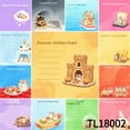 thumbnail image 2 of Charming Hamster - Themed Sticky Notes (3.54×3.54 Inches) 100-Pack with105 Emoticon Stickers,Leaving Temporary Messages, Strong Adhesion Residue-free,Easy To Write on, Great for Project Planning, 2 of 12