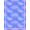 Blue Purple Pink, Pattern 10, variant on Design&I 8'x10' Washable Area Rug Extra Large Skid-Resistant Low Profile Aesthetic Motif Pastel Bubble Kawaii Scale Purple Mermaid Refined for Living Room, Family