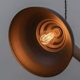 thumbnail image 5 of FSLiving 11.6" Industrial Vintage Metal Bulb Guard Iron Hanging Ceiling Holder DIY Light Shade Decorative Replacement Lamp Shade for Pendant Light Table Lamp Wall lamp Wall Sconce,Black - 4 Pack, 5 of 9