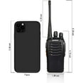 Walkie Talkies Long Range for Adults with Earpieces,16 Channel Walky