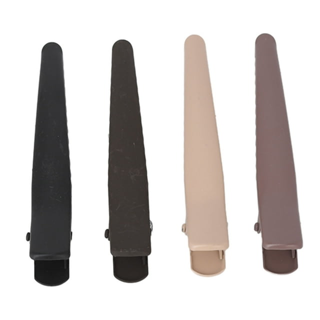 Pinzas de pico de pato NikouMX 40 Pinzas para el cabello seccionar diseño elevado