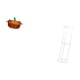 thumbnail image 5 of Plato de dulces,Plato de dulces de vidrio con tapa Tarro de dulces decorativo,Para el buffet de dulces,la mesa de fiesta del escritorio de la oficina y el hogar,Mesa auxiliar redonda,Mesa, 5 of 8
