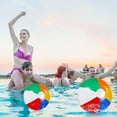 thumbnail image 4 of Colorful Inflatable Beach Ball for Summer Fun, Durable PVC Material, Perfect for Pool Parties, Beach Games, and Outdoor Activities, 4 of 4