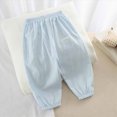 thumbnail image 2 of Gibobby Boys Pants Toddler Little Boys Cargo Jogger Pants 12 18Months 2T 3T 4T 5T Baby Boys Sweatpants Quick Dry Casual Pull On Pants Boys Casual Pants(18-24 Months,Light Blue), 2 of 4