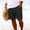 Black, variant on Loose Denim Shorts for Men Classic Elastic waist Straight Wide Leg Knee Length Shorts Outdoor Casual Fashion Jean Solid Color Shorts With Pockets