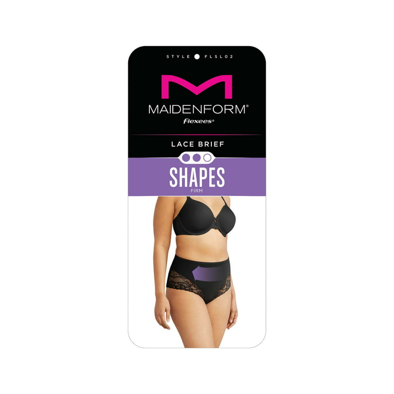 Flexees by Maidenform Women's Value Lace Brief Panty