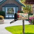 thumbnail image 5 of Yayeee Mailbox Cover Magnetic Standard Size Post Box Cover Wrap Decor, Floral Mushroom, 5 of 9
