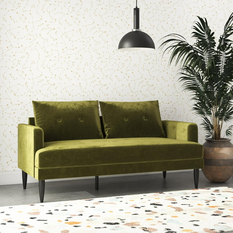 Vintage 2024 green loveseat