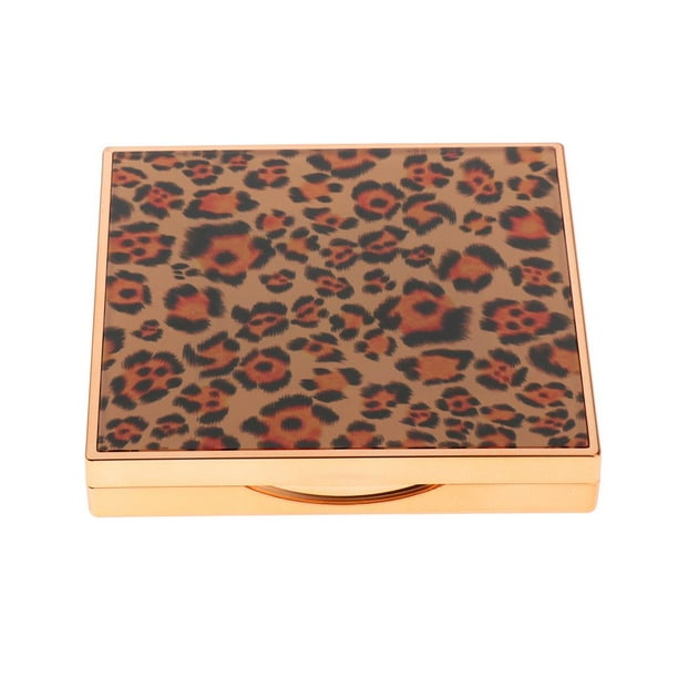 9 Ranuras, Bandejas de de de Ojos Vacías, Estuche de Almacenamiento para Macetas de Polvo con Espejo, 9x9 Cm Amarillo Salvador Paleta de sombras de ojos vacía
