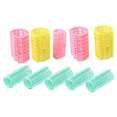 thumbnail image 3 of Minkissy Plastic Hair Rollers For Women 36Pcs Medium Hair Roller Set Creating Curls Styling Bangs Random Style, 3 of 8
