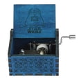 thumbnail image 3 of Caja de música de madera tallada retro Manivela de mano Caja de música antigua Decoración de regalos (C) Ndcxsfigh  Nuevos Originales, 3 of 7