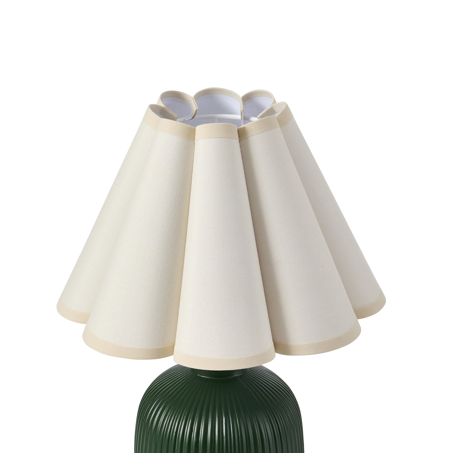 Home Decor Collection 12.5" Green Ceramic Table Lamp