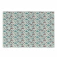 thumbnail image 1 of Floral Cutting Board, Soft Pastel Colored Hand Drawn Abstract 5 Petal Flowers and Wild Herbs Design, Decorative Tempered Glass Cutting and Serving Board, Small Size, Multicolor, by Ambesonne, 1 of 1