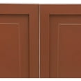 thumbnail image 5 of Swinging Doors Cafe Doors, Interior Solid Wood Swing Door with Metal Hinges, Cafe Saloon Doors, Bar Saloon Swinging Doors for Kitchen Stairs Bedroom Entrance Partition (Brown, 35.43" x 35.43"), 5 of 9