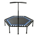 thumbnail image 2 of Trampoline, PP Indoor Trampoline Strong Load Bearing Waterproof  For Recreation For Home Gymnasium DS-6680 Blue, 2 of 8