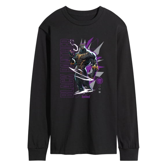Marvel Rivals - Black Panther Rivals - Men's Long Sleeve Graphic T-Shirt