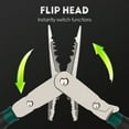 thumbnail image 2 of 2-in-1 Multi-functional Wire Stripper and Cutter Tool, Professional Electrical Pliers, for Diy Home Projects, Automotive Wiring, and Electronics Repair, by FAJHHA, 2 of 8