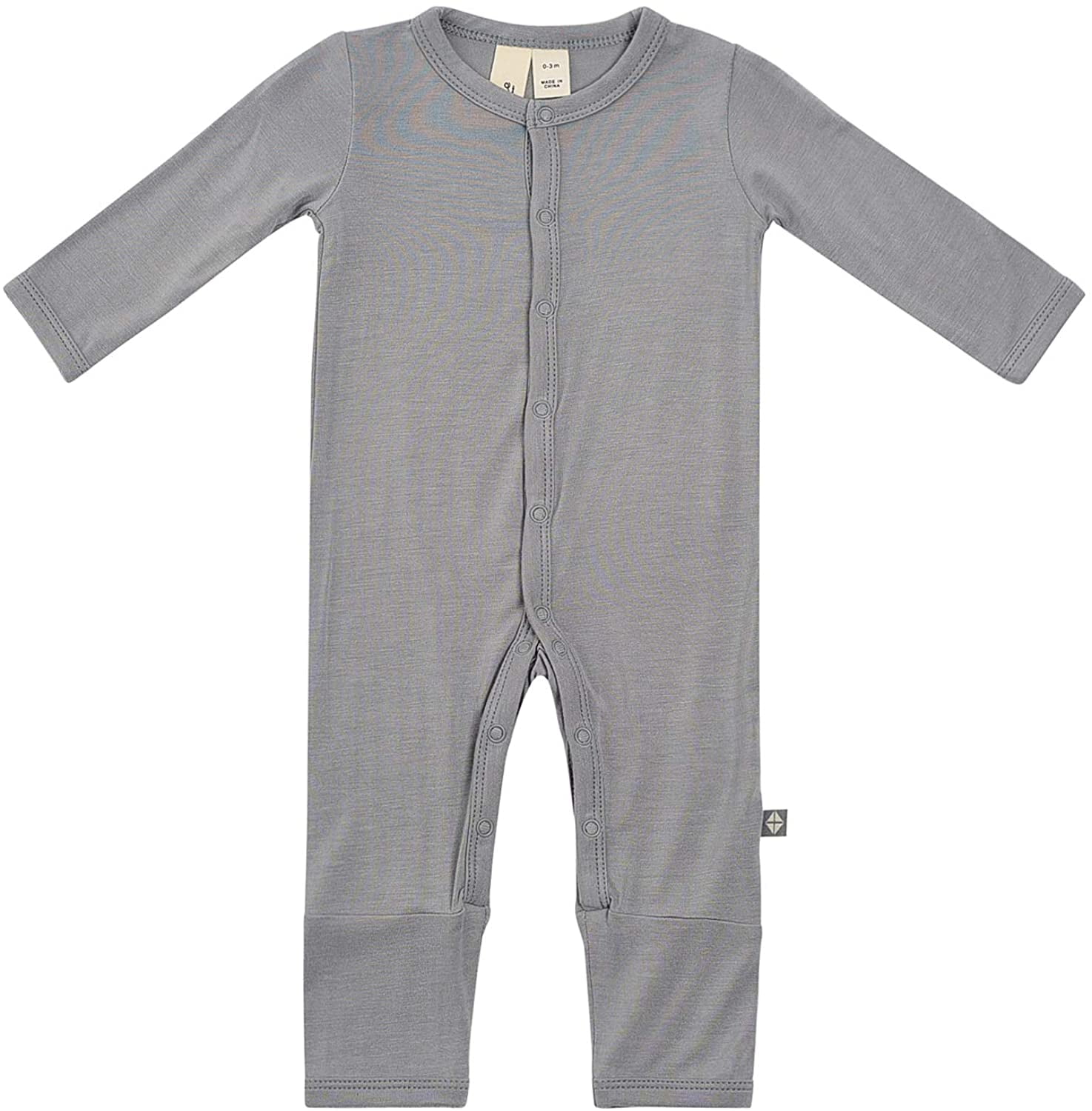 KYTE BABY Rompers 0-24 Months Baby Footless Coveralls Made of Soft Organic Bamboo Rayon Material