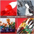 thumbnail image 2 of HLONK 10 Pcs Oil Paint Scraper Painting Knives Tools Wood Handle Pigment, 2 of 6