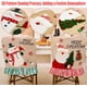 thumbnail image 4 of Juego de 2 fundas para sillas de Navidad, funda para respaldo de silla, fundas para sillas de comedor de Navidad, fundas para sillas de mesa de cena en casa, fundas para sillas de Navidad para Navida JAMW Sencillez, 4 of 5