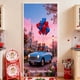 thumbnail image 4 of Decoraciones para San Valentín, adornos para San Valentín, regalos para San Valentín. 35 x 72 pulgadas. Cortina para puerta de San Valentín. Decoración para puerta y pared de San Valentín. Decoración, 4 of 5