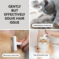 thumbnail image 5 of aumuca Pet Deshedding Tools For Short Haired Dogs & Cats, Dematting Deshedding Brush Cats Shedding Tool, Dog Undercoat Brush, Gently and Effectively Remove Loose Hair, Highly Deshedder Grooming Combs, 5 of 9