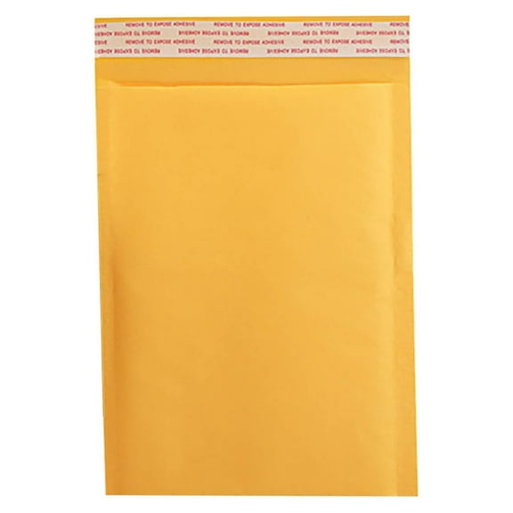 Kraft Bubble Bags - Self-Adhesive PE Foam Envelopes, for Shipping Cosmetics Fragile Items