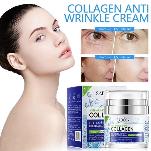 Wrinkle Face Cream Used To Maintain Facial Tighten Face Cream And Resist Wrinkles And Aging