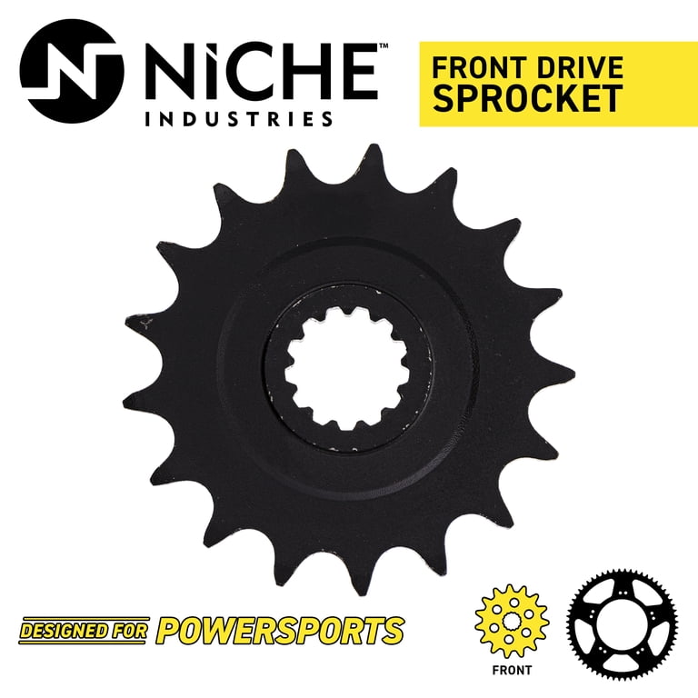 Niche 525 Front 17T Rear 40T Drive Sprocket for Kawasaki Ninja