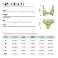 thumbnail image 6 of Wukai Kiwi Lemon Women's Bikini Set Two Piece,wimsuit High Waisted V Neck Twist Front Adjustable Spaghetti Straps Bathing Suit-XX-Large, 6 of 7