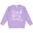 thumbnail image 2 of Inktastic I Love My Mommy Mothers Day Toddler Sweatshirt, 2 of 4