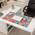 thumbnail image 3 of Long Mouse Pads for Desk,Multicolor Ethnic Geometric Pattern Desk Mats on Top Of Desks, Desk Mouse Pad Extra Large with 3mm Non-Slip Base and Stitched Edge for Gaming,Office,Work,Home 31.5"x15.7", 3 of 6