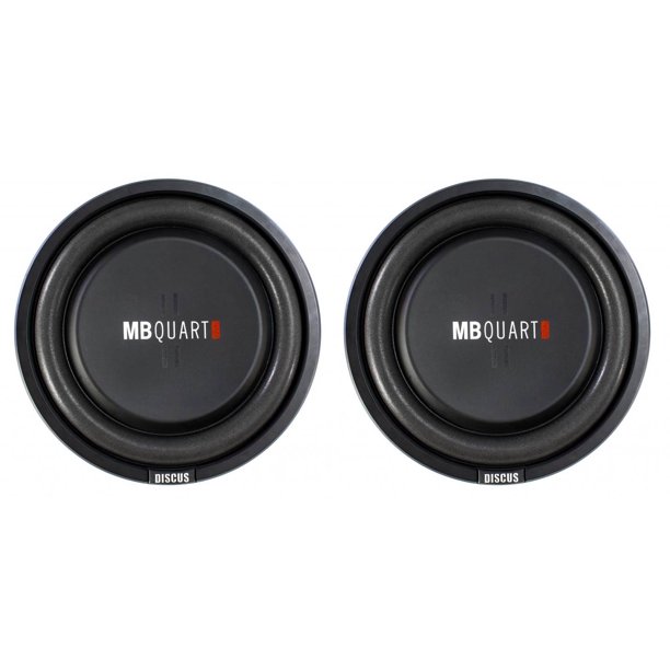 2) MB Quart DS1-304 800 Watt 12 Inch Slim Shallow