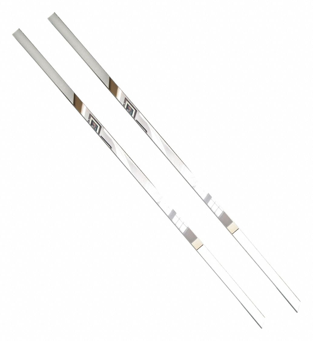 Mirredge 36" x 11/2" x 1/8" Acrylic Mirror Strips, Clear Mirror 15236