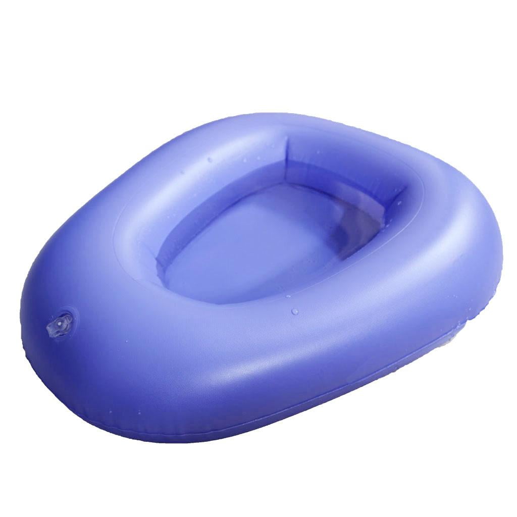 Portable Air Cushions Bedpan, Inflatable Potty Bedside Toilet Nursing