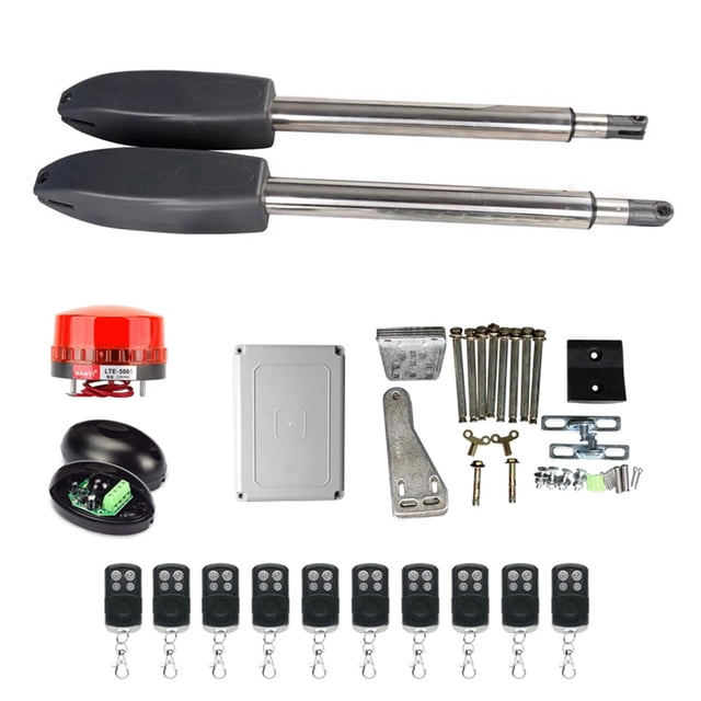 PKM-C02 Heavy Duty Automatic Electric Swing Gate Opener Operator Actuator Remote Control Swing Door Motor Drive Access Control ,Ultra-Quiet Operation