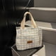 thumbnail image 4 of Herunwer Canvas Tote Bag for Women with Pockets Crossbody Bag Tote Shoulder Handbags Casual Work Bags Everything Tote Bag, 4 of 6